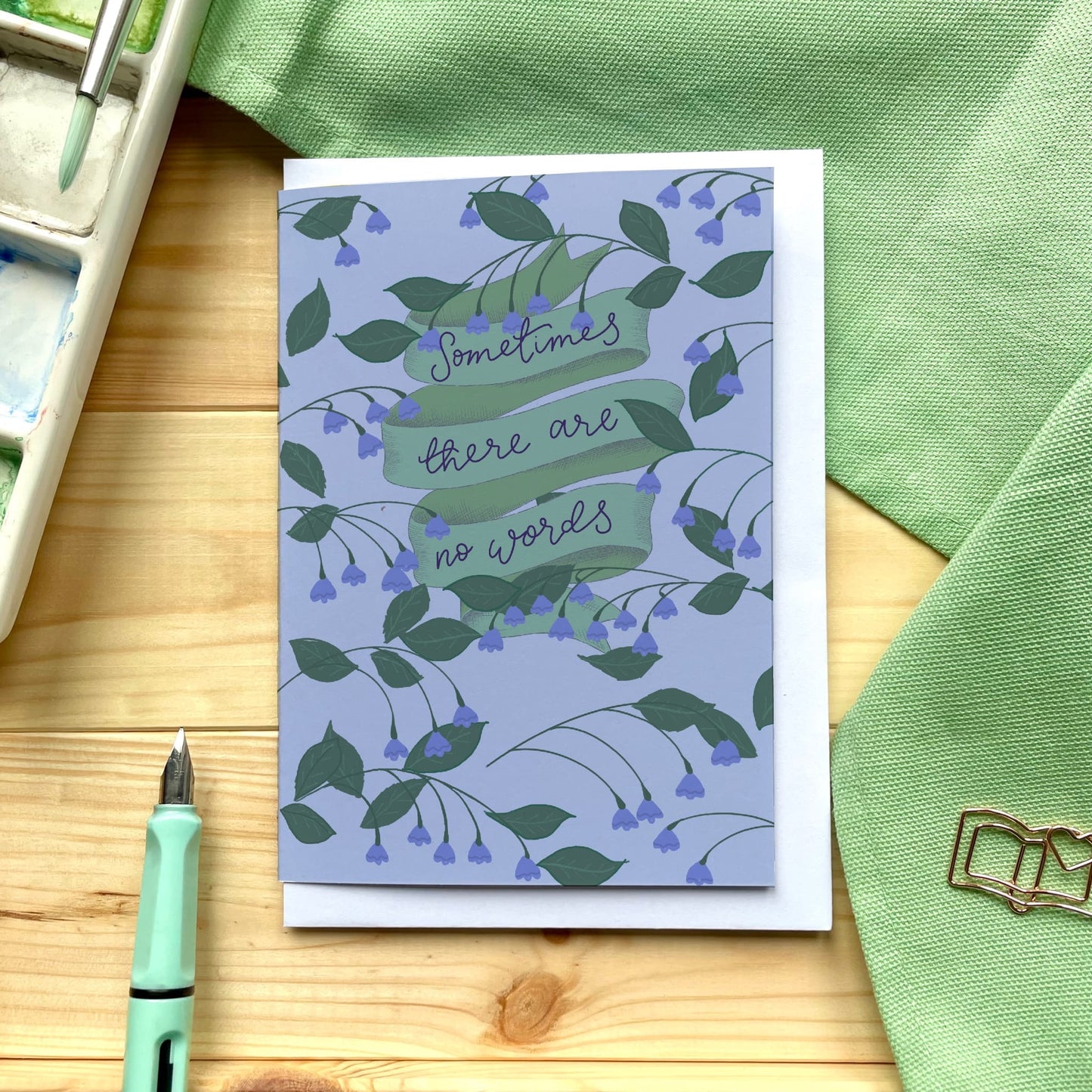 Sympathy Card - Sometimes There Are No Words And Hope Designs Cards