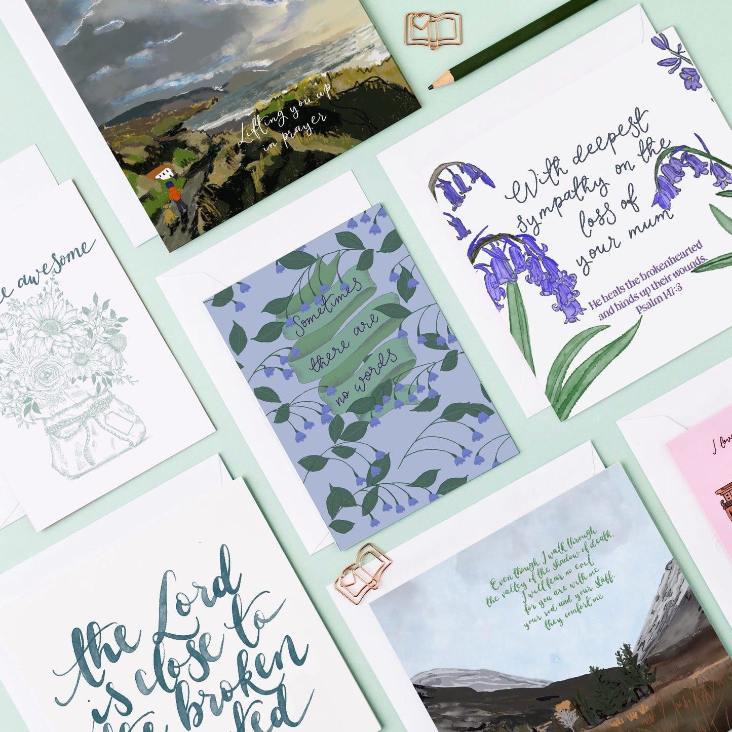Sympathy Card - Sometimes There Are No Words And Hope Designs Cards