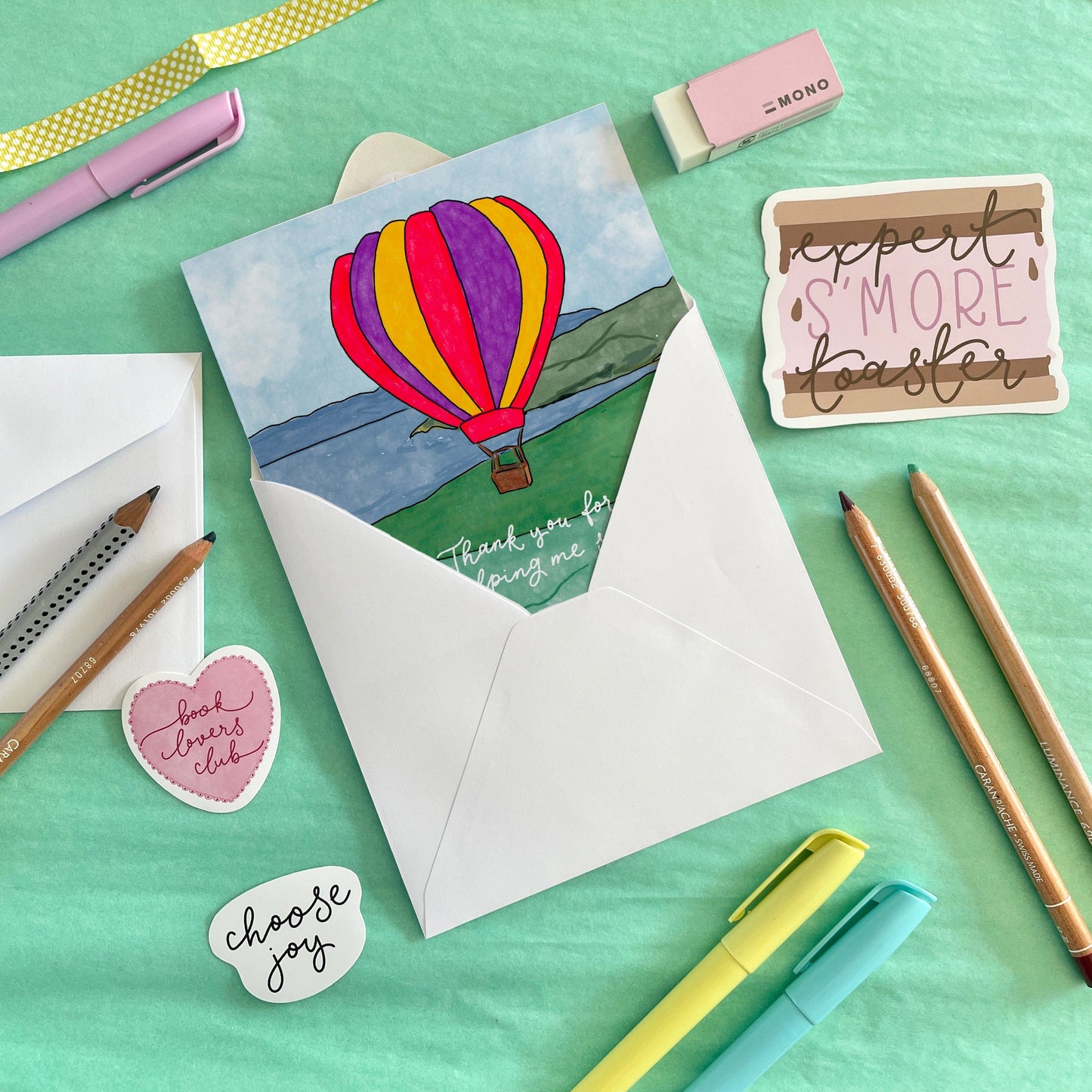 Thank you for making me soar - leavers teacher card And Hope Designs Cards