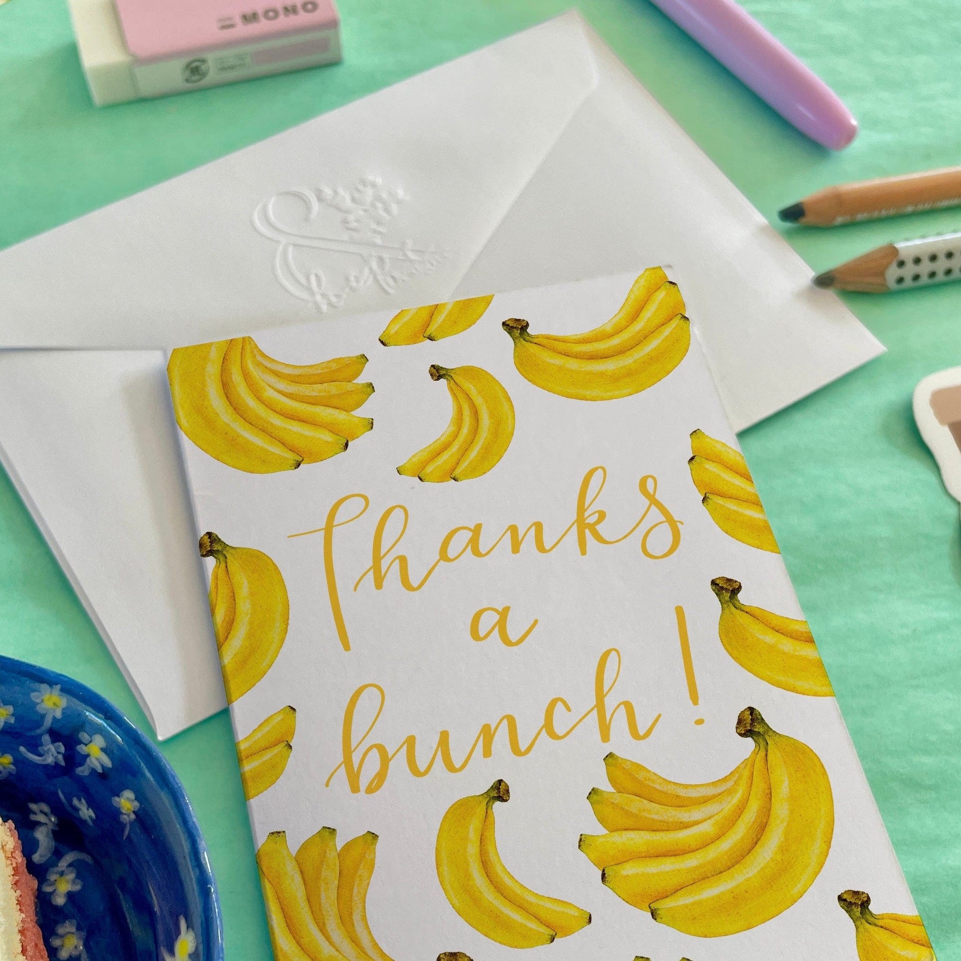Thanks A Bunch Banana Thank You Card And Hope Designs Cards