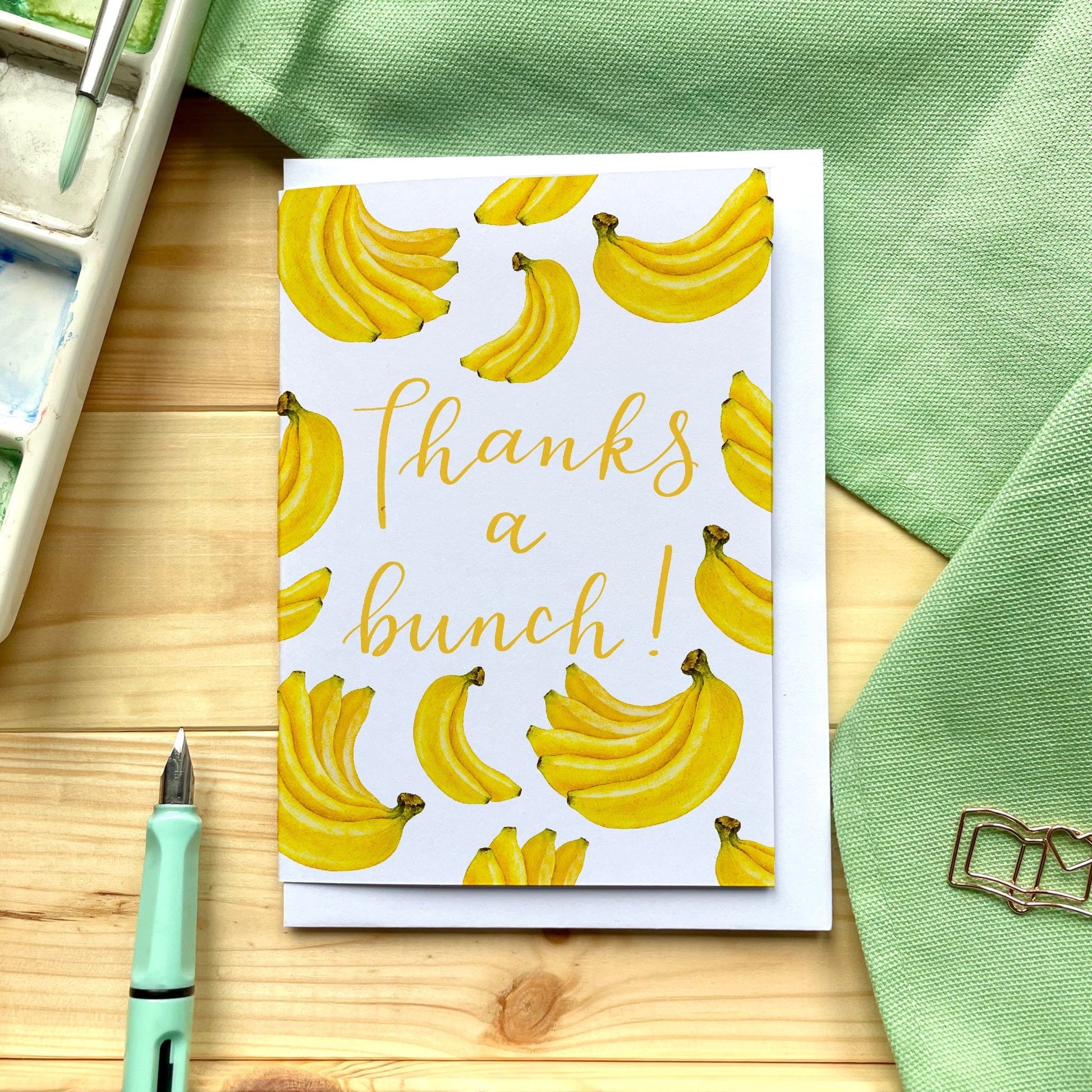 Thanks A Bunch Banana Thank You Card And Hope Designs Cards