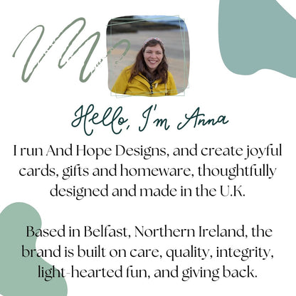 The joy of the Lord is my strength card And Hope Designs Cards