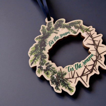 The Season & The Reason Christian Wooden Christmas Decoration And Hope Designs Baubles