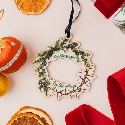 The Season & The Reason Christian Wooden Christmas Decoration And Hope Designs Baubles