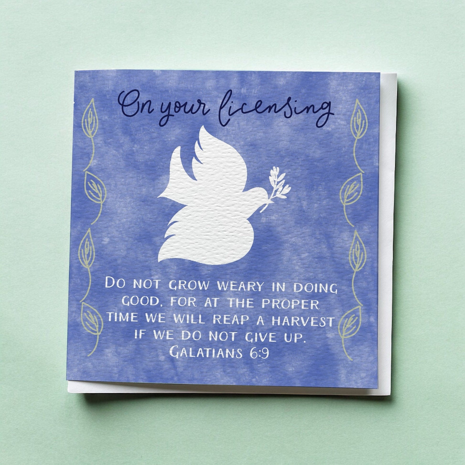 Vicar Licensing Card And Hope Designs Cards