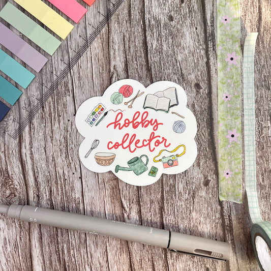 Vinyl Sticker - Hobby Collector And Hope Designs stickers