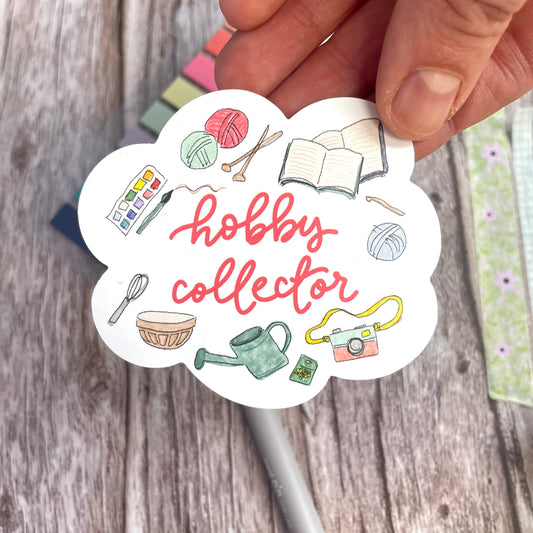 Vinyl Sticker - Hobby Collector And Hope Designs stickers