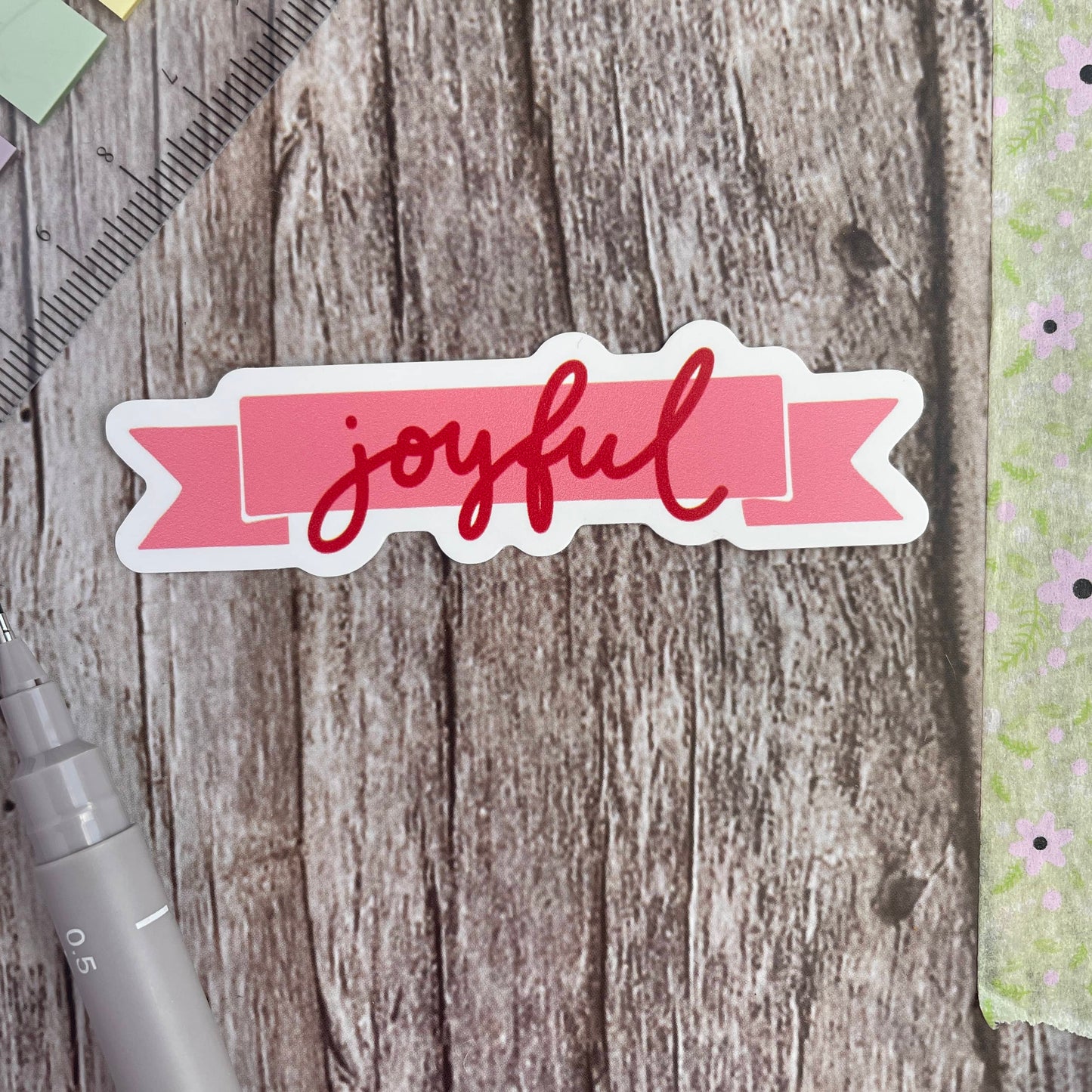 Vinyl Sticker - Joyful And Hope Designs stickers