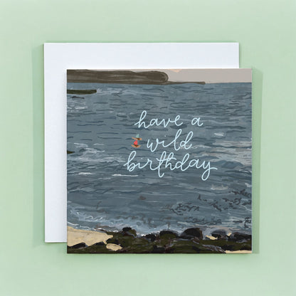 Wild Swimming Birthday Card - Have A Wild Birthday And Hope Designs Cards