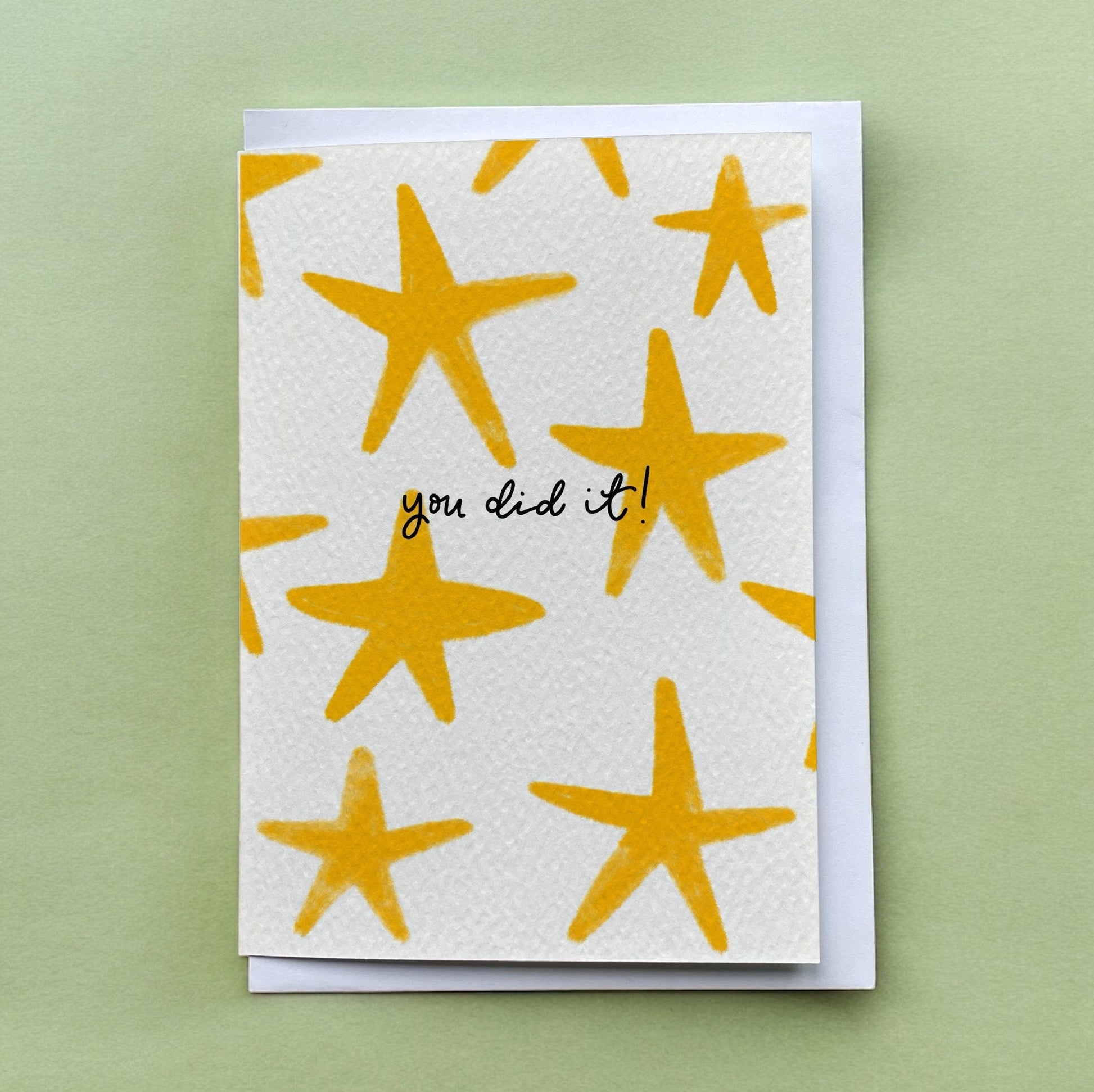 You did it! congratulations greeting card And Hope Designs Cards