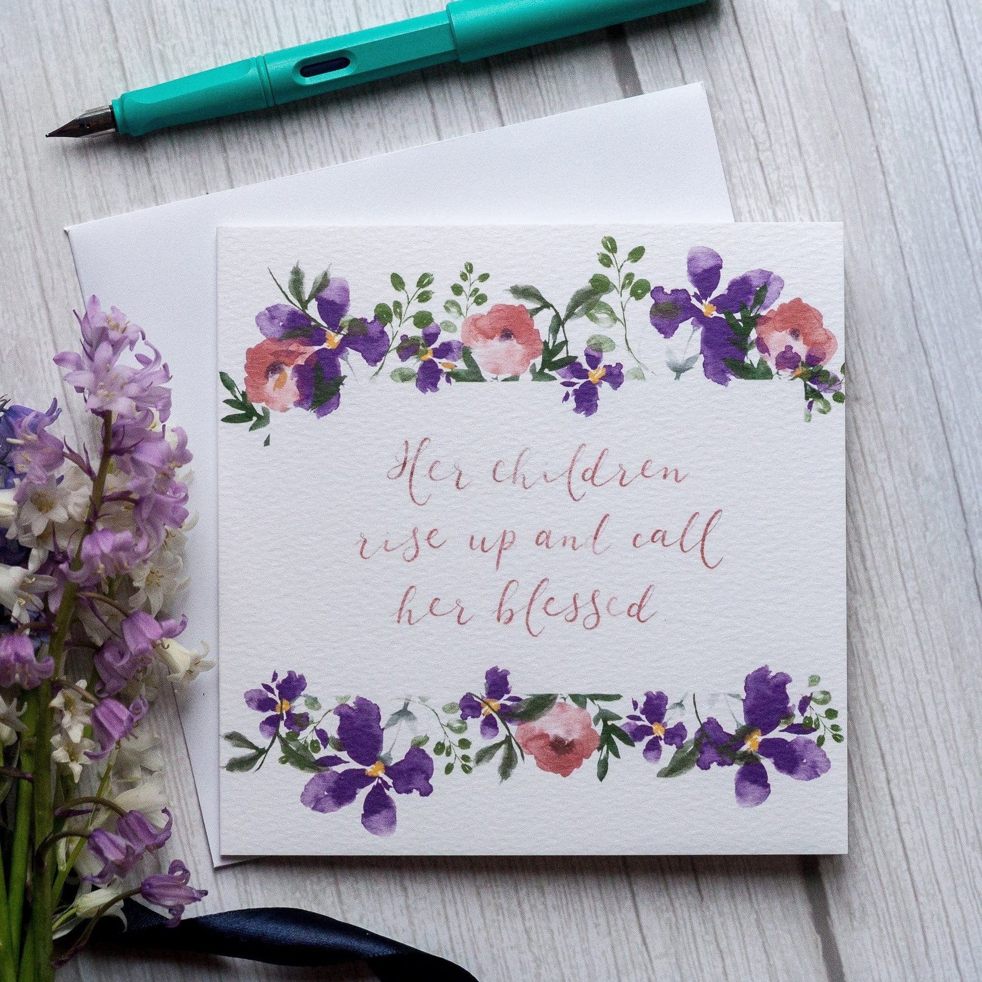 And Hope Designs Cards Christian Card for mum - Mother’s Day (or any day!) Proverbs 31:28