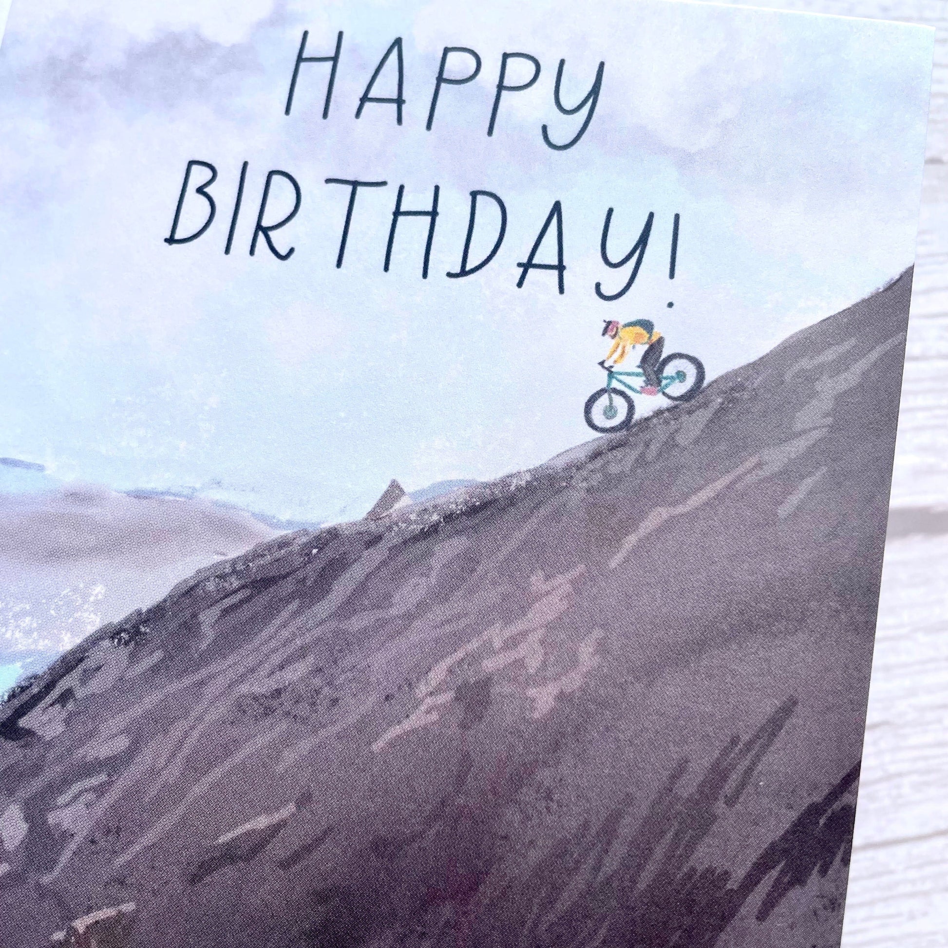 And Hope Designs Greeting & Note Cards Enjoy the ride cycling birthday card