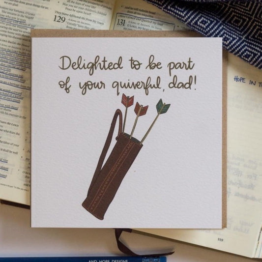 Father’s Day Christian Quiverful card Cards And Hope Designs   