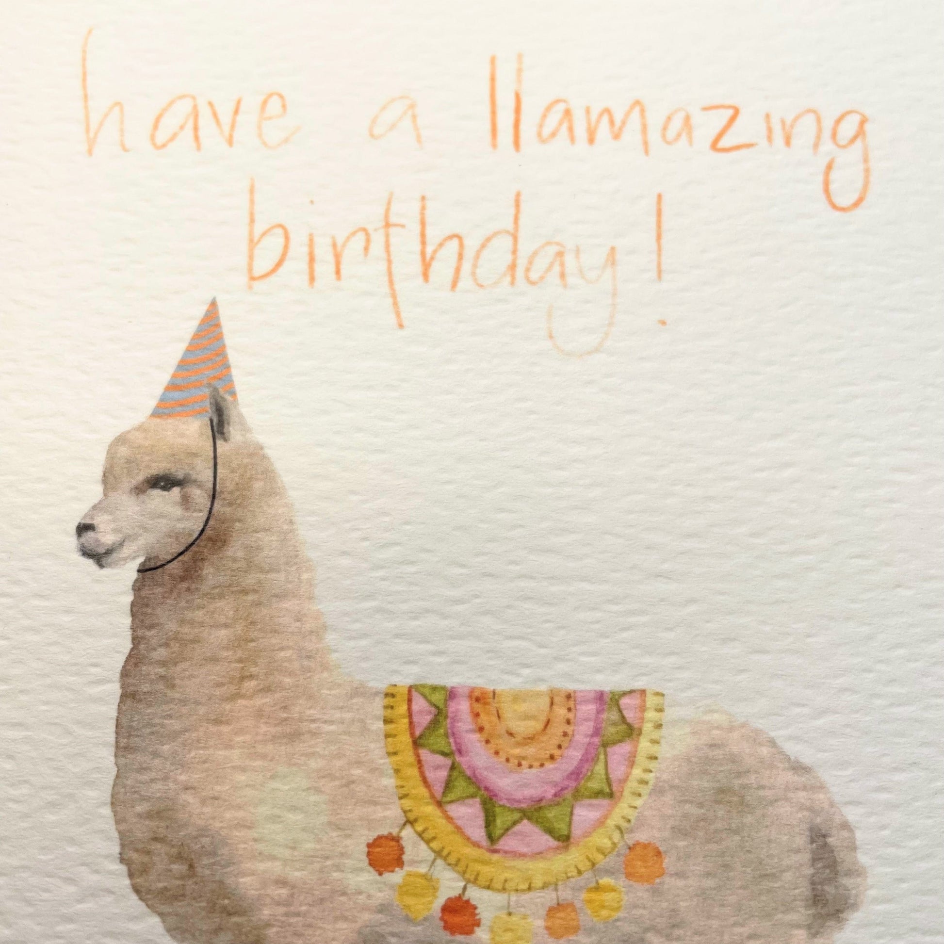 And Hope Designs Cards Funny pun llama birthday card