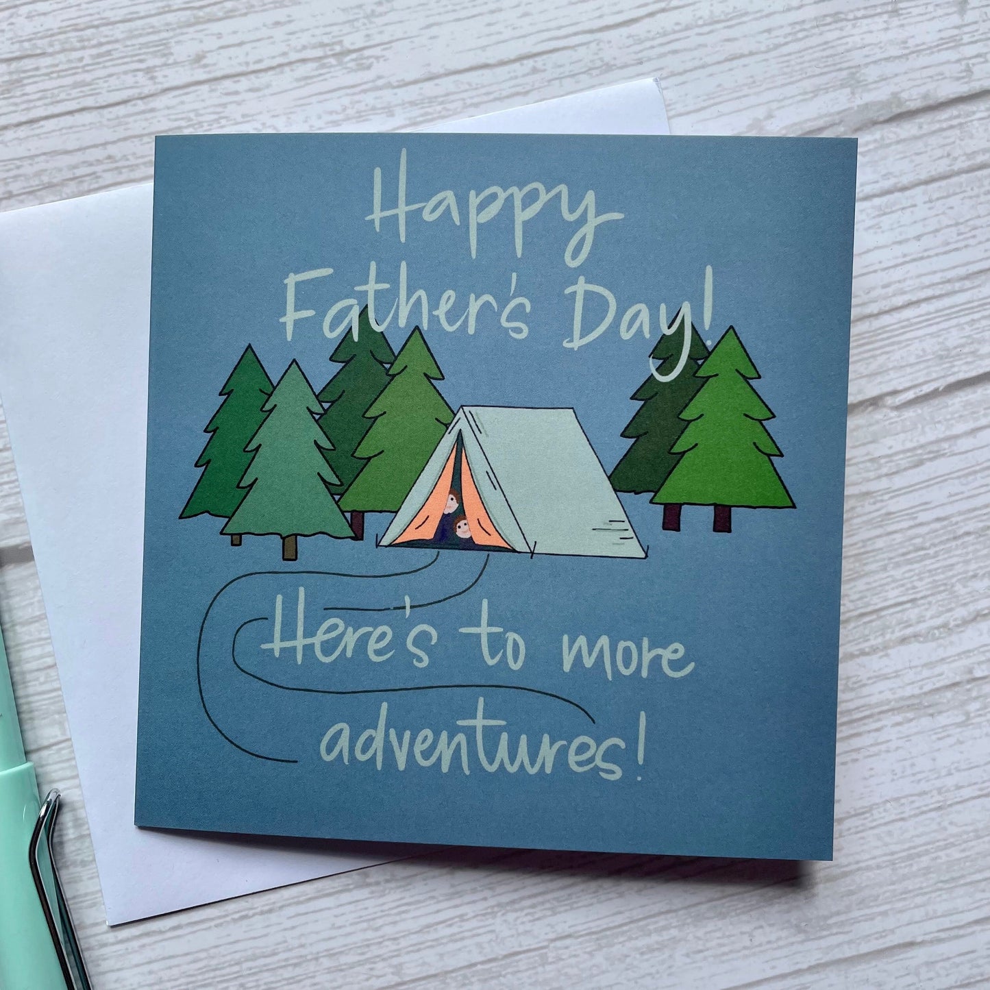 And Hope Designs Greeting & Note Cards Here’s to more adventures Father’s Day card