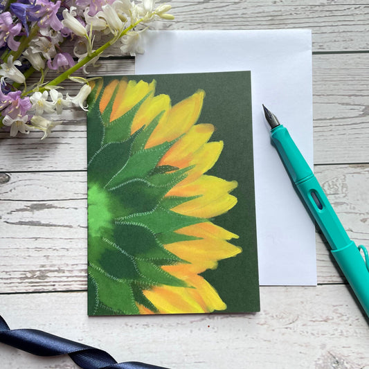 Sunflower greeting card Cards And Hope Designs   