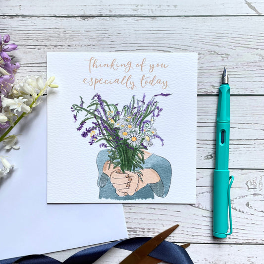 Thinking of you especially today Greeting & Note Cards And Hope Designs   