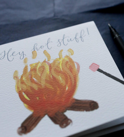 Hey Hot Stuff card And Hope Designs Greeting & Note Cards