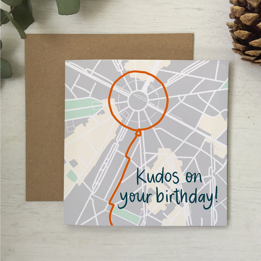 Kudos on your birthday strava running card – And Hope Designs