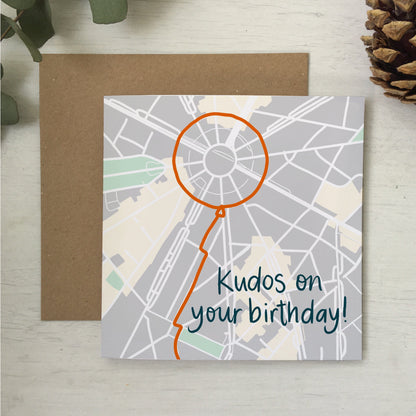 Kudos on your birthday strava running card And Hope Designs Cards