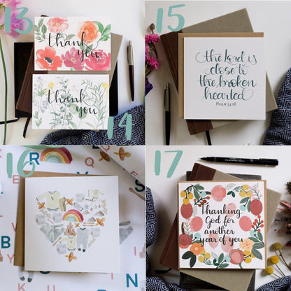 Letterbox gift with Christian journal Card number - specify And Hope Designs Letterbox Gift