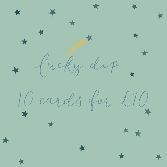 Lucky dip And Hope Designs Cards