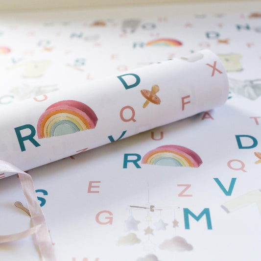 New baby wrapping paper And Hope Designs Wrapping Paper