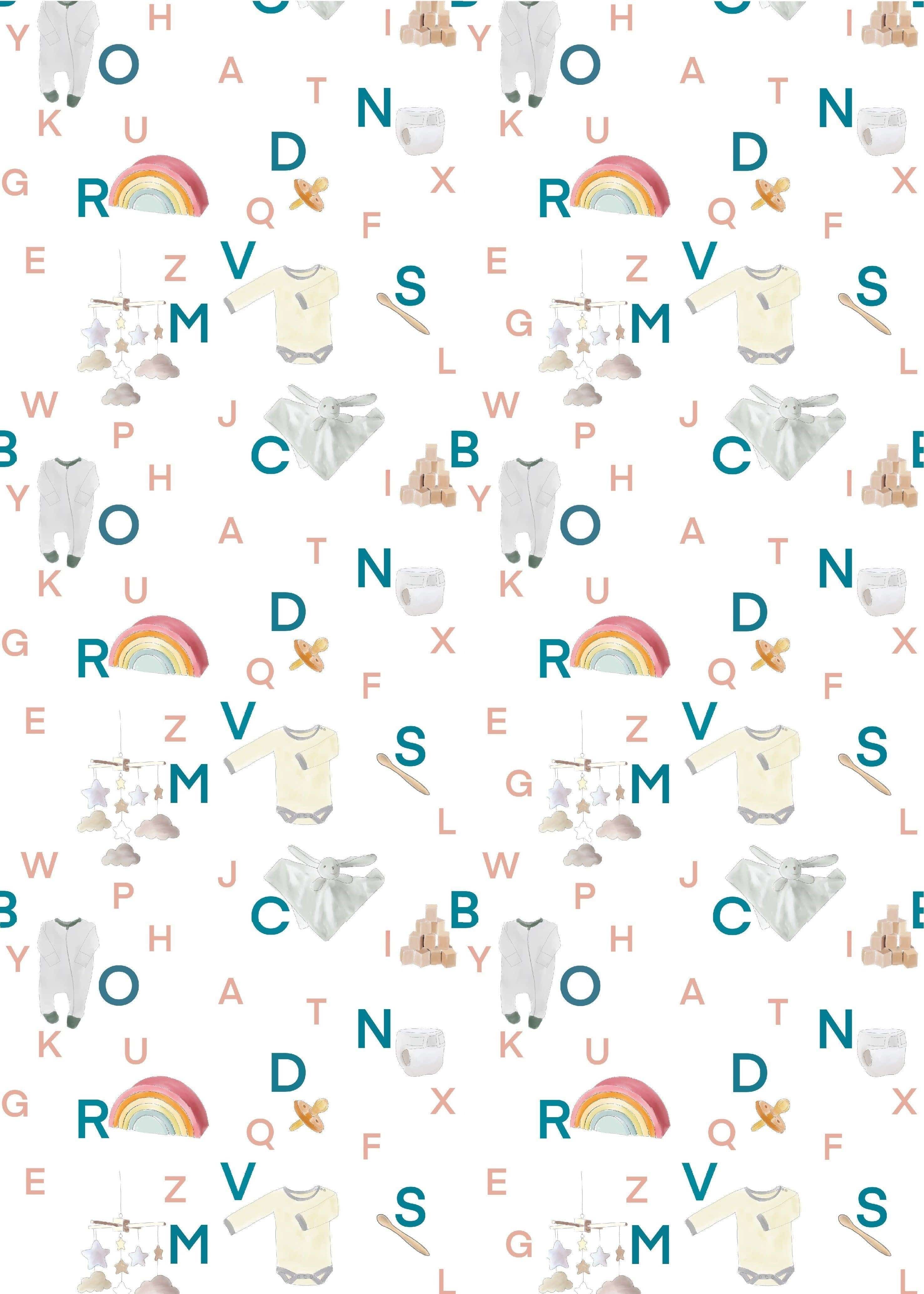 New baby wrapping paper – And Hope Designs New baby wrapping paper – And Hope Designs