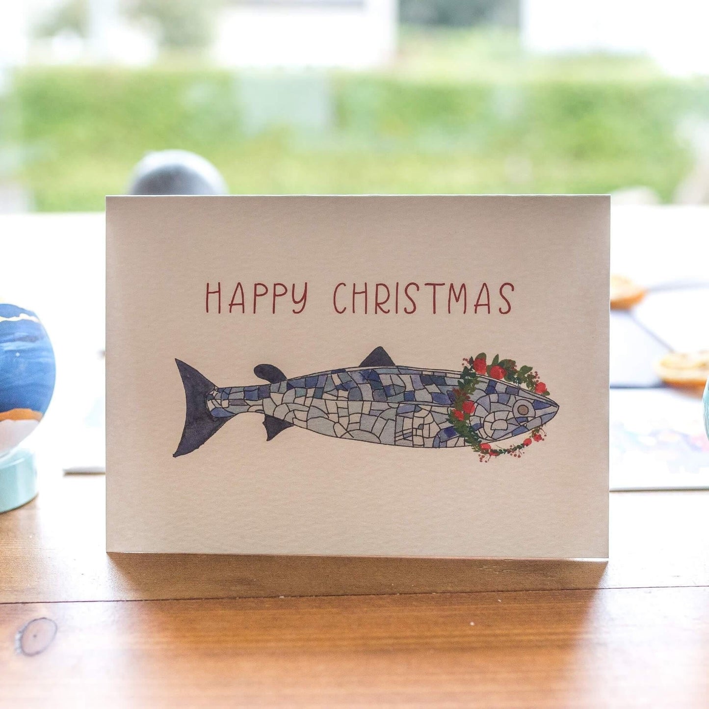 Northern Ireland Christmas Card - Belfast Big Fish And Hope Designs Cards