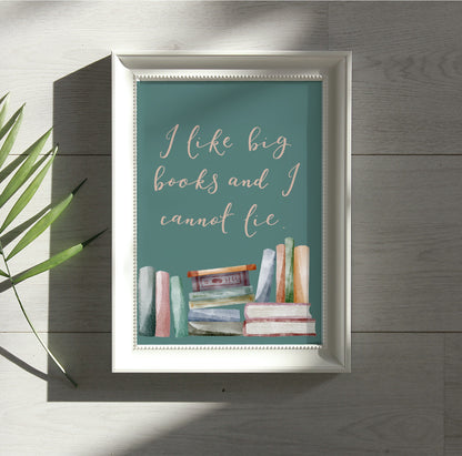 Set of 2 book themed A4 prints And Hope Designs Print