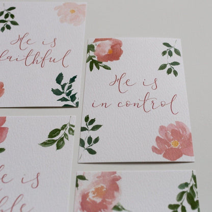 Set of 6 “This I know” postcards And Hope Designs Cards