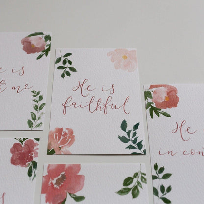 Set of 6 “This I know” postcards And Hope Designs Cards