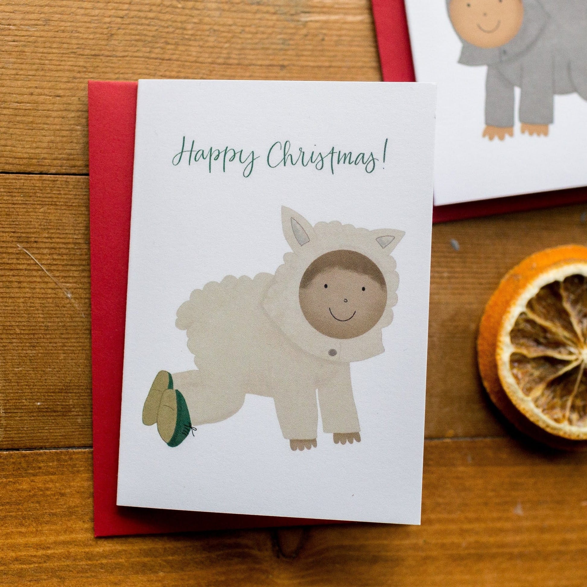 Small Christmas card packs - nativity characters And Hope Designs Cards