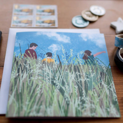 Summer days illustrated card And Hope Designs Greeting & Note Cards