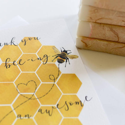 Thank you teacher card - Bee And Hope Designs Cards