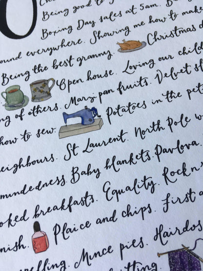Things I love about you commission And Hope Designs Commission