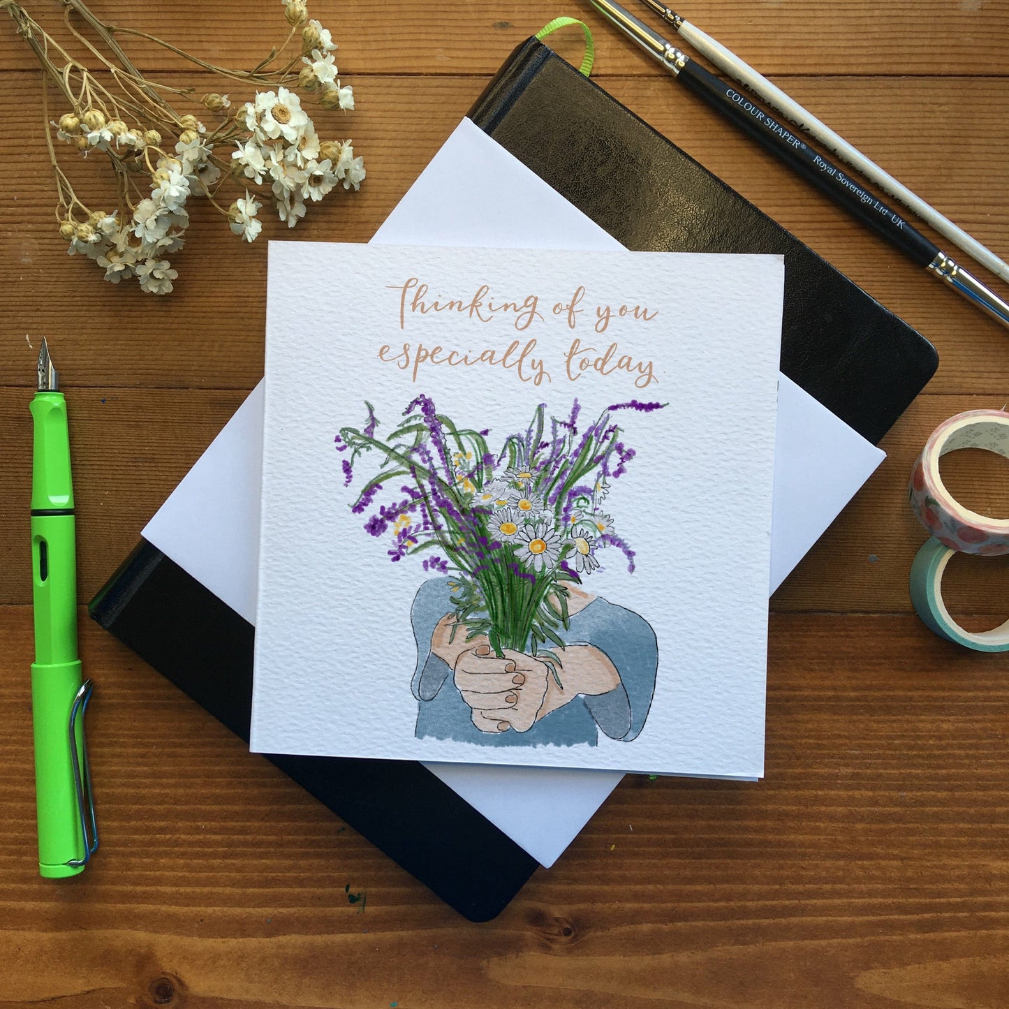 Thinking of you especially today And Hope Designs Greeting & Note Cards